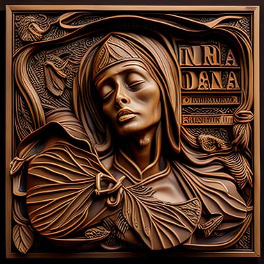 3D модель St Тина Армстронг DOA Dead or Alive (STL)